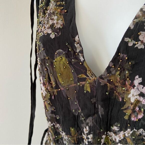 NWT All Saints Maia Viola Dress size US8 - Picture 6 of 13